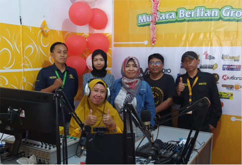 Kunjungan Radio bersama Mutiara Berlian Group